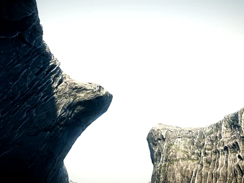 Canyon 01 PBR Scene 3D Model
