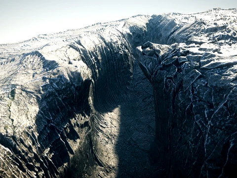 Canyon 01 PBR Scene 3D Model