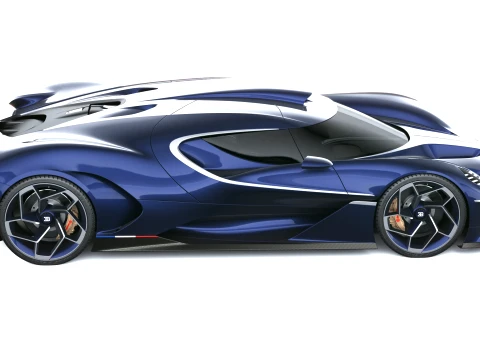 Bugatti Destrier 2026 3D Model