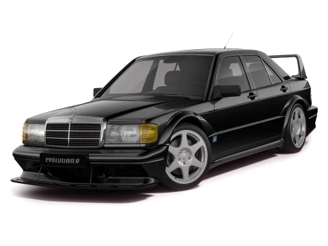 Mercedes-Benz 190E Evolution II 3D Model