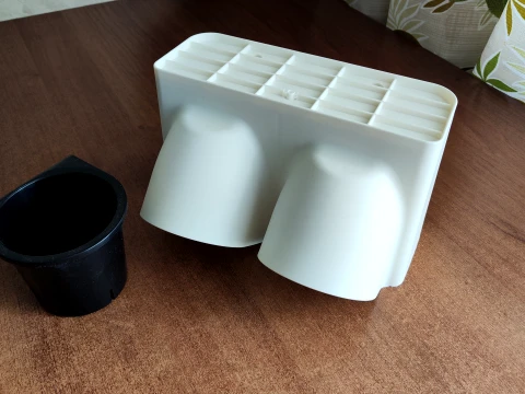 Hydroponic Green Wall Grow Containers Kit 3D Scan 3D Print Model