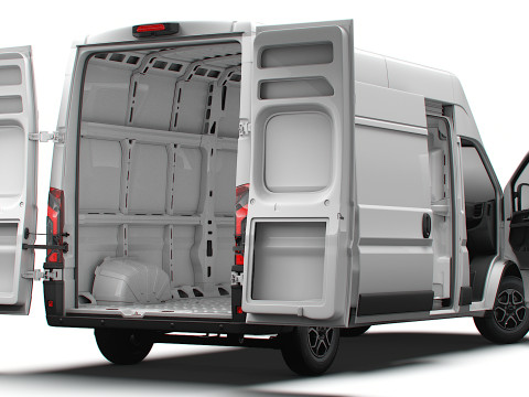 Iveco eSuperJolly L3H3 HQ Interior 2025 3D Model