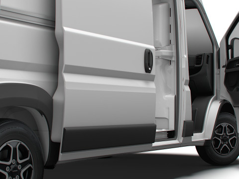 Iveco eSuperJolly L3H3 HQ Interior 2025 3D Model