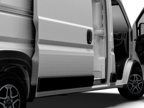 Iveco eSuperJolly L3H3 HQ Interior 2025 3D Model