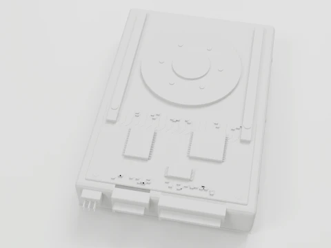 Generic Hard Drive 3D Model