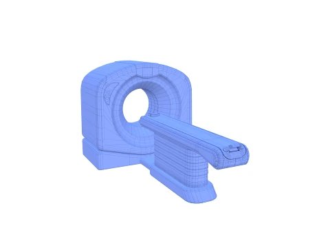 CT Scanner V1 3D Model
