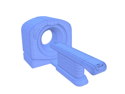 CT Scanner V1 3D Model