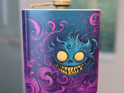 Pacote de Poção de Frasco Modelo 3D