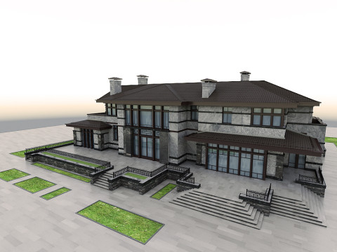 Silverstone Residence 3D Model