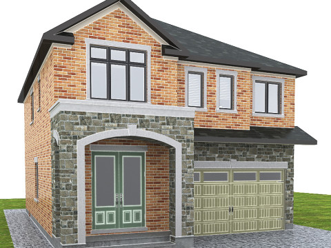 Model 4Elevation A 3D Model