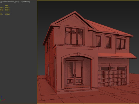 Model 4Elevation A 3D Model