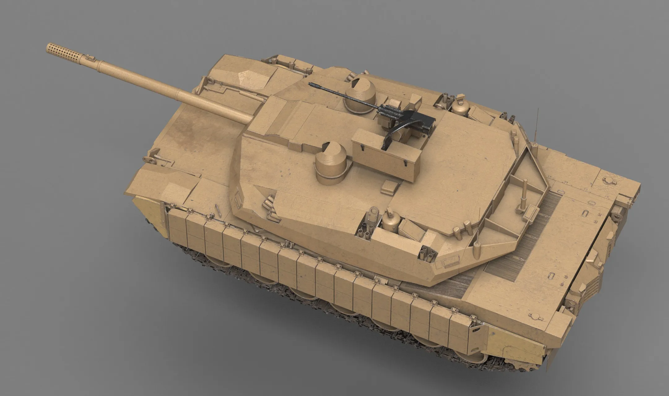 M1a2X abrams 3D Model .c4d .max .obj .3ds .fbx .stl .blend 