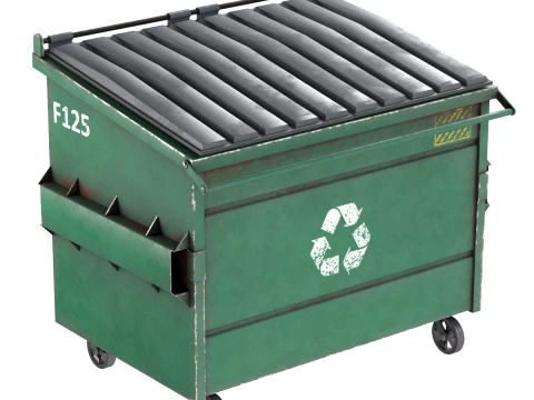 Front Load Bin 3D Model