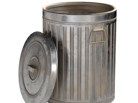 Trash Can Modelo 3D