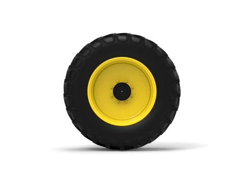 Front wheel of Racing Combine Harvester Version 1 Scale 1 to 25 3D Print Model