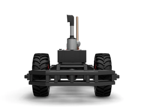 Chassis of Racing Combine Harvester Scale 1 to 25 3D Print Model