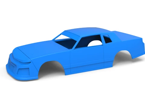 Shell of IMCA Stock car Scale 1 to 25 Model do druku 3D