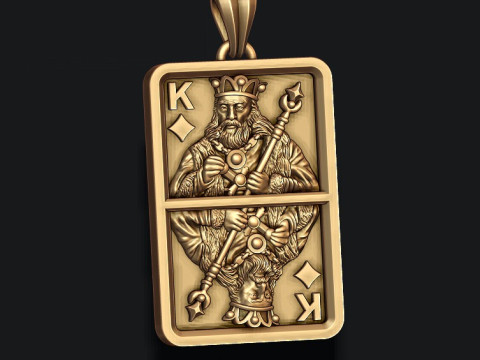 Diamond king pendant light 3D print model 3D Print Model