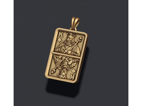 Diamond king pendant light 3D print model 3D Print Model