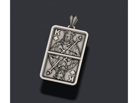Diamond king pendant light 3D print model 3D Print Model