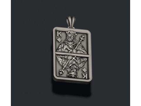 Diamond king pendant light 3D print model 3D Print Model