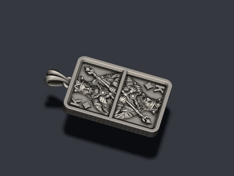 Diamond king pendant light 3D print model 3D Print Model