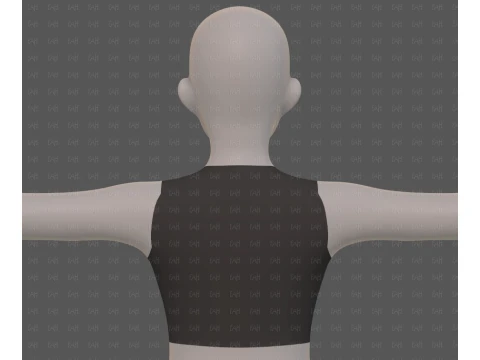 Base mesh woman 31 3D Model