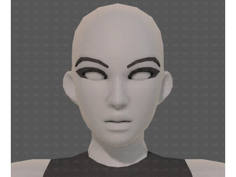 Base mesh woman 31 3D Model