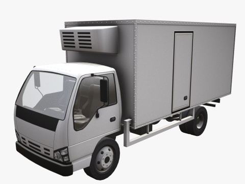 Caminhão Frigorífico --334-- Modelo 3D