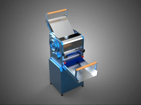 AUTOMATED HEAVY DUTY NOODLE MAKER DOUGH PASTA ROLLER CUT MACHINE 3D Модель
