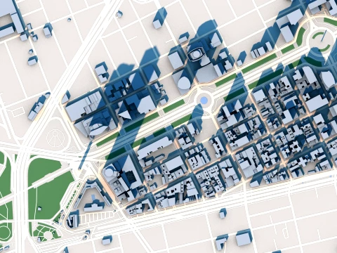 Torre Reforma Torre Mayor Mexico City Mexic Map 3D Model