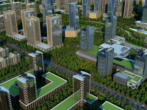 वुहान 3D मॉडल