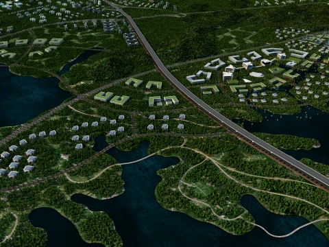 वुहान 3D मॉडल