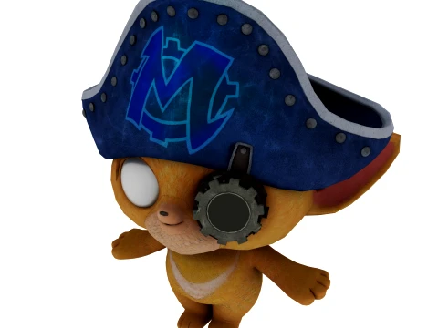 Cartoon characters 3D 모델
