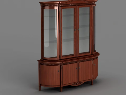 Wine cabinet 3D Model
