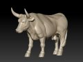 Bull 3D MODEL STL file for 3D Printer 3D Print Model