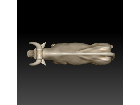 Bull 3D MODEL STL file for 3D Printer 3D Print Model