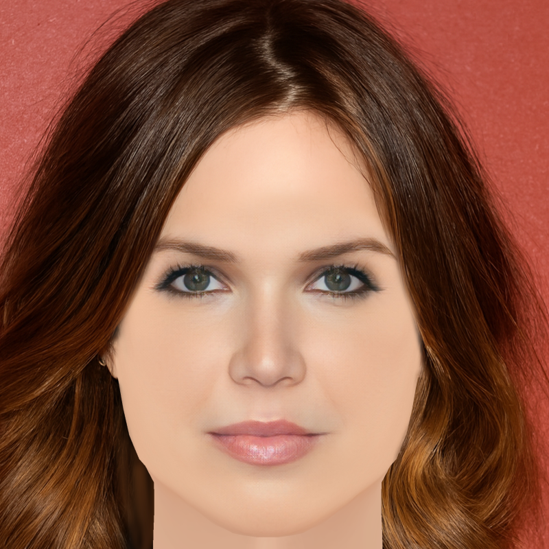 Mandy Moore Head - No Hair - Low poly head for game 3D Model .c4d .max .obj .3ds .fbx .stl .blend 