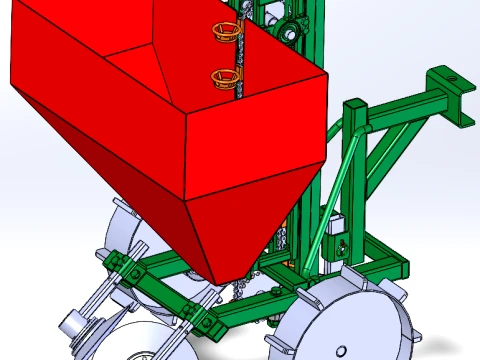 Potato planer SolidWorks 3D Model
