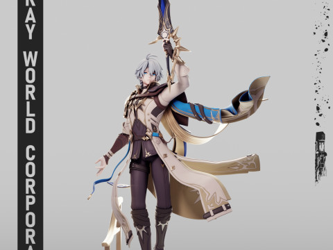 菲农本海星轨 3D 打印模型