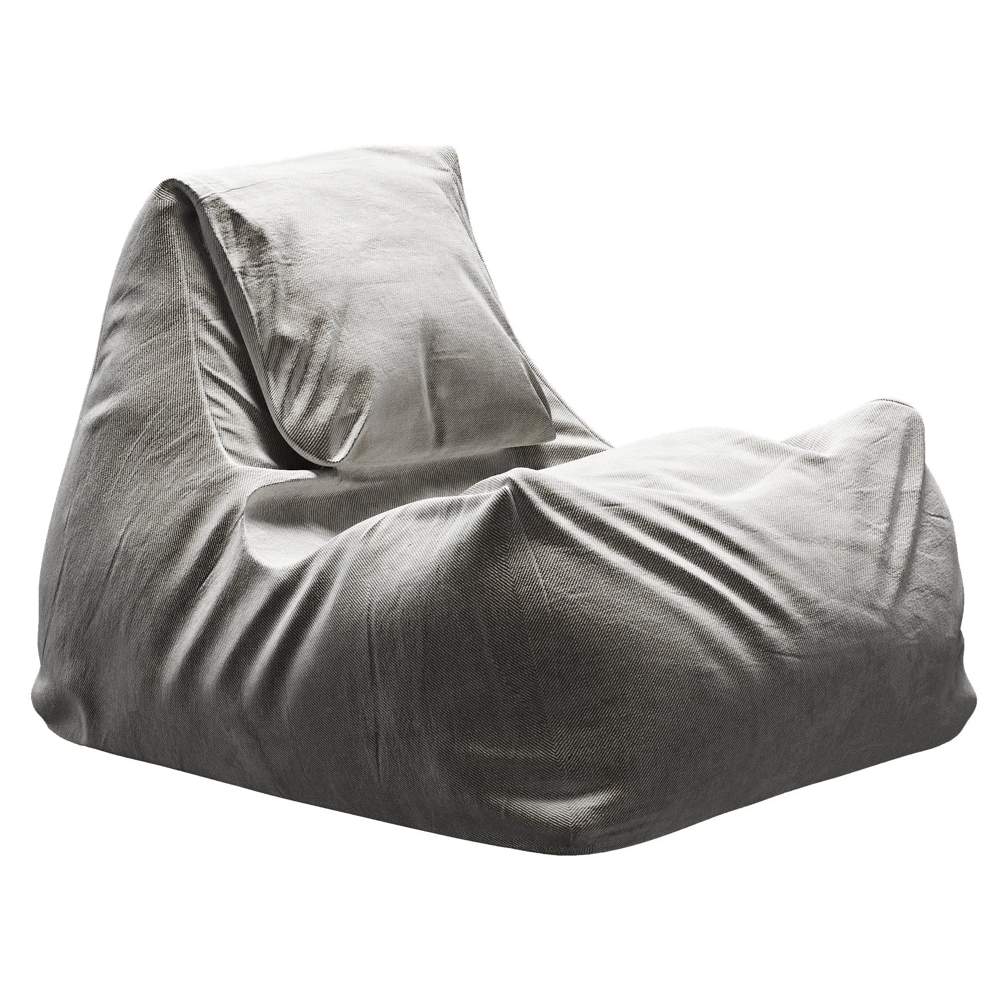 Bean Bag 3D Model .c4d .max .obj .3ds .fbx .stl .blend 