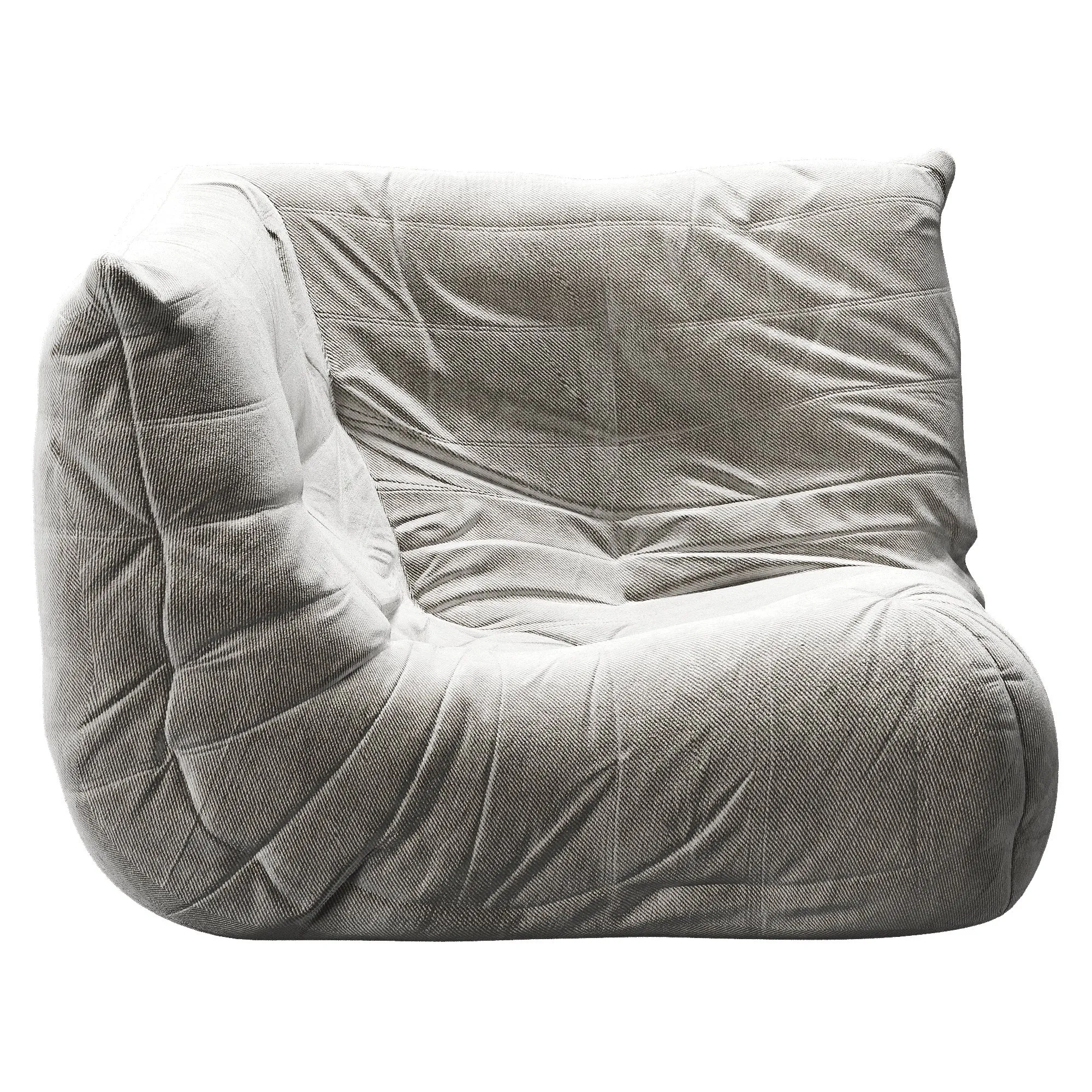 Bean Bag 3D Model .c4d .max .obj .3ds .fbx .stl .blend 