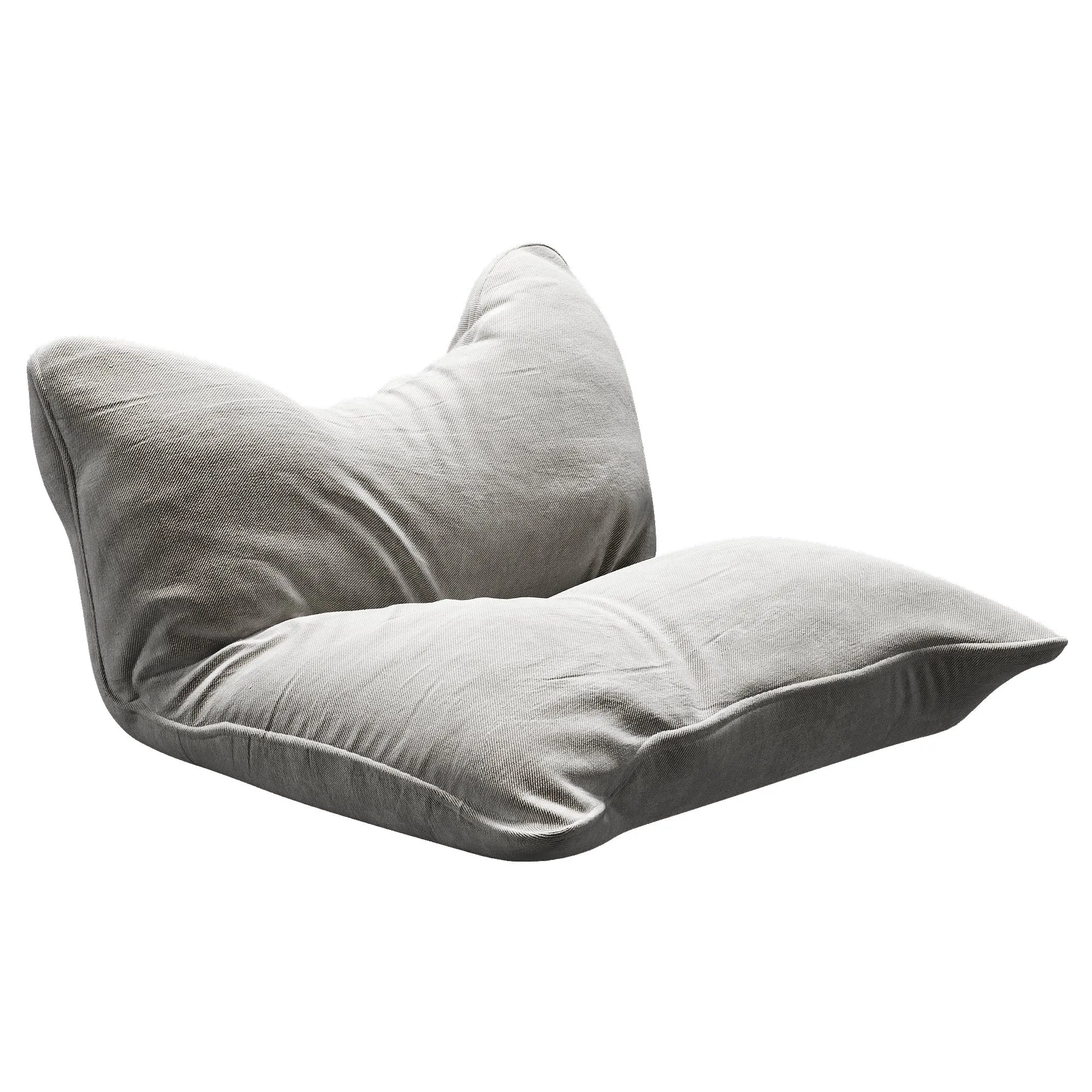 Bean Bag 3D Model .c4d .max .obj .3ds .fbx .stl .blend 