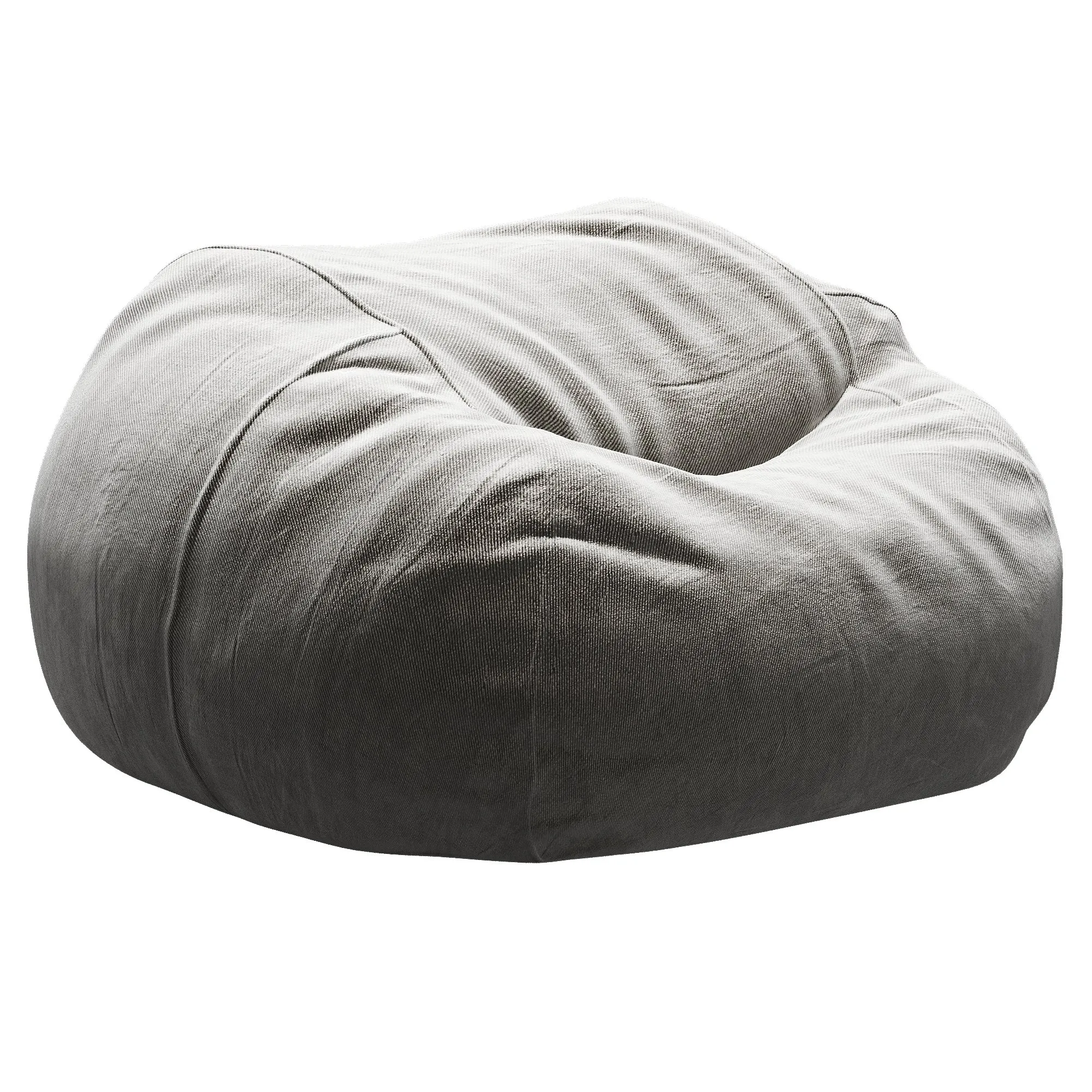 Bean Bag 3D Model .c4d .max .obj .3ds .fbx .stl .blend 