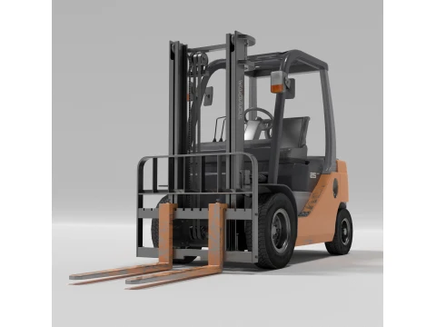 Toyota Fortlift 3D Model