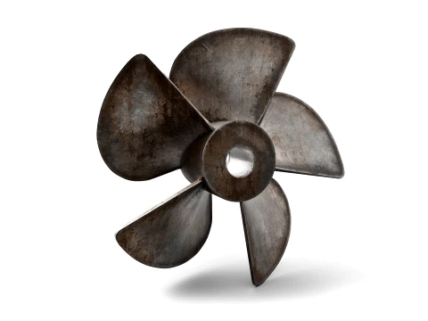 Ship Screw 3D Model