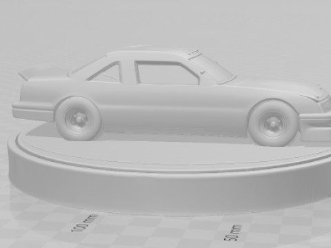 Bonecos 3d style manga anime car race days of thunder style caricato 3D Print Model