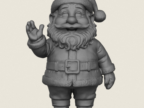Santa Claus 3D Print Model