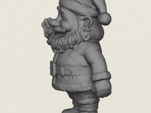 Santa Claus 3D Print Model