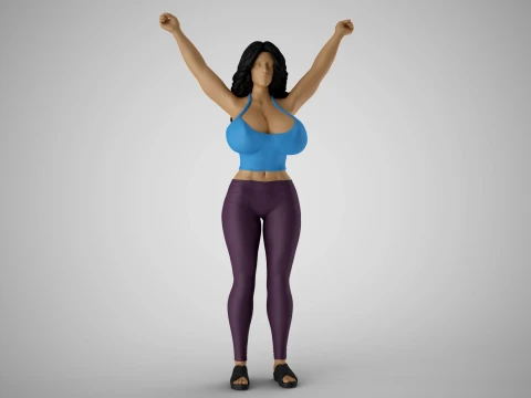 Excited Fan Modelo de impresión 3D